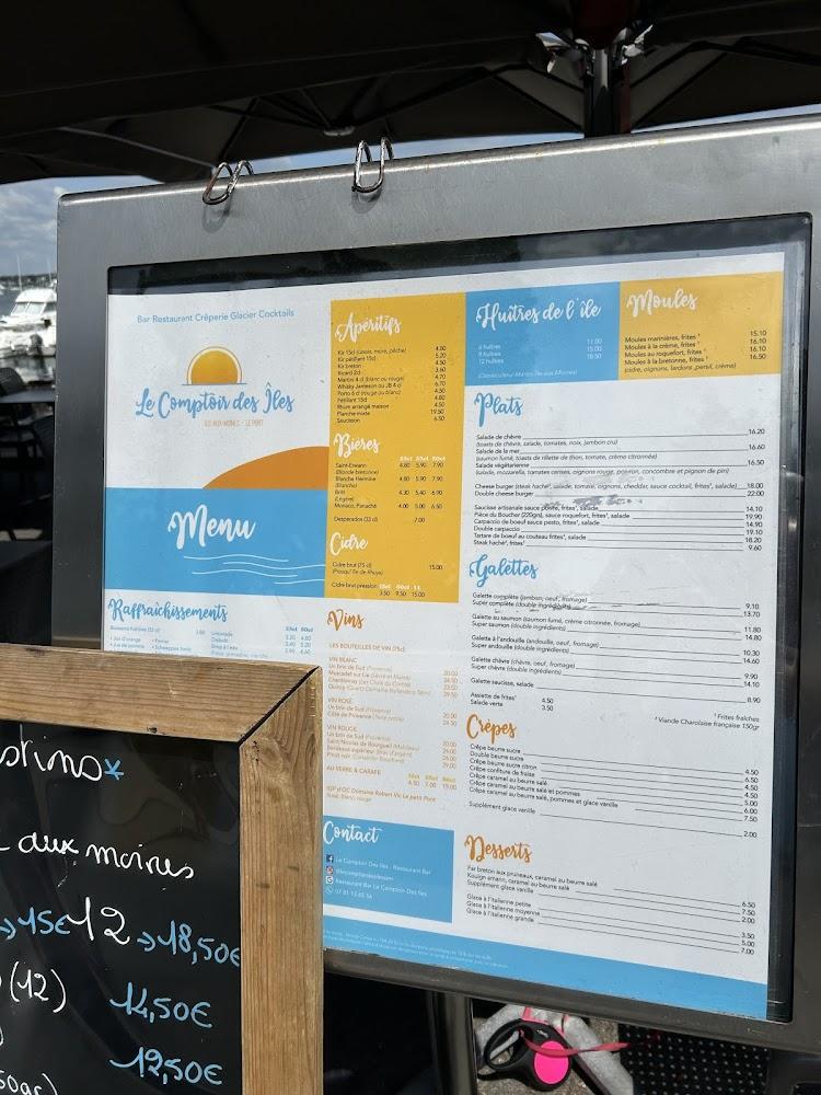 Restaurant Bar Le Comptoir Des Iles - Menu Image 2